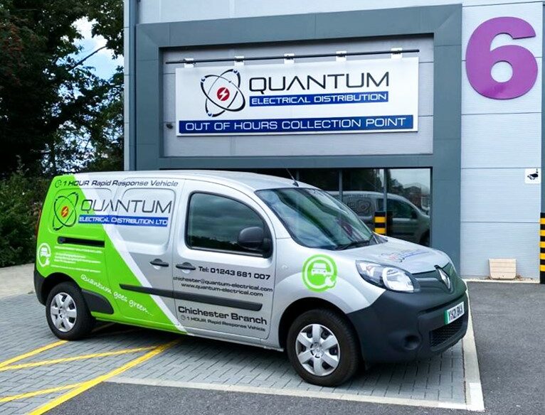 Quantum's Quick delivery vans